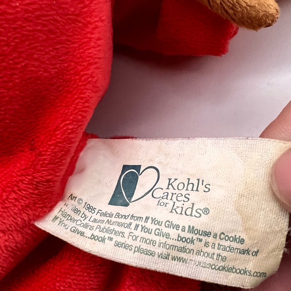 Give A Mouse A Cookie Plush 15" Kohl's Cares - Picture 6 of 7